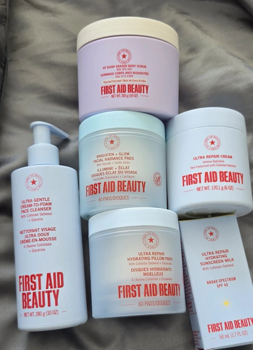 First Aid Beauty Skincare Bundle – 6 Full-Size Products $220+ Value